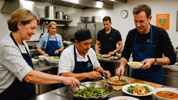 Comment proposer des ateliers de cuisine du monde dans un restaurant communautaire?